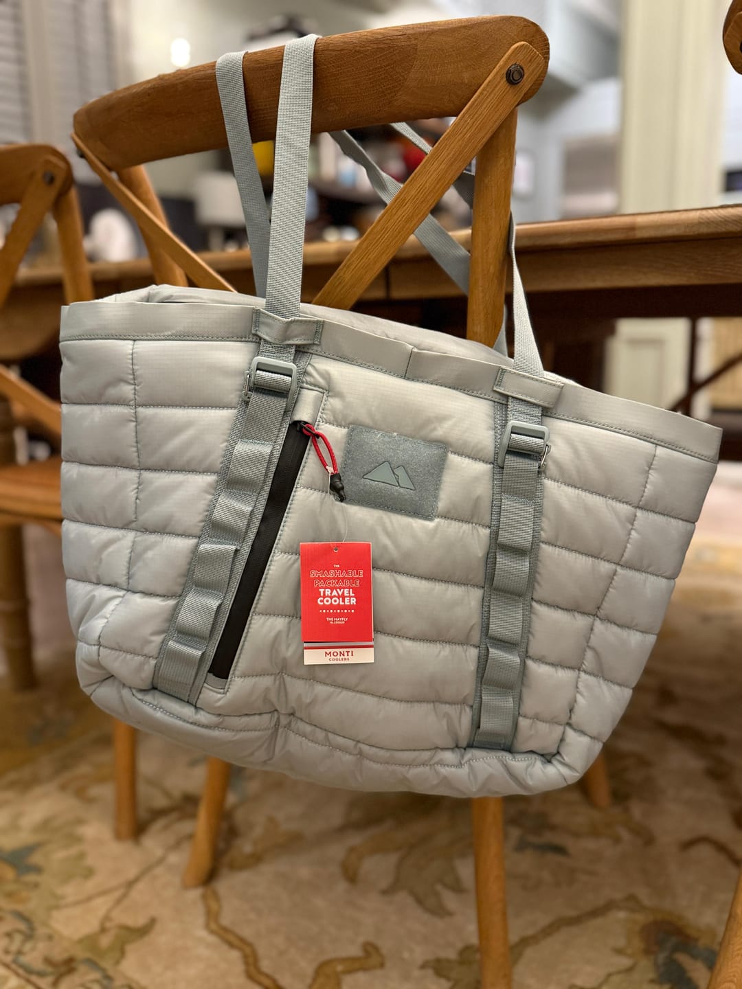 Customer photo review of The Kingfisher Cooler Tote
