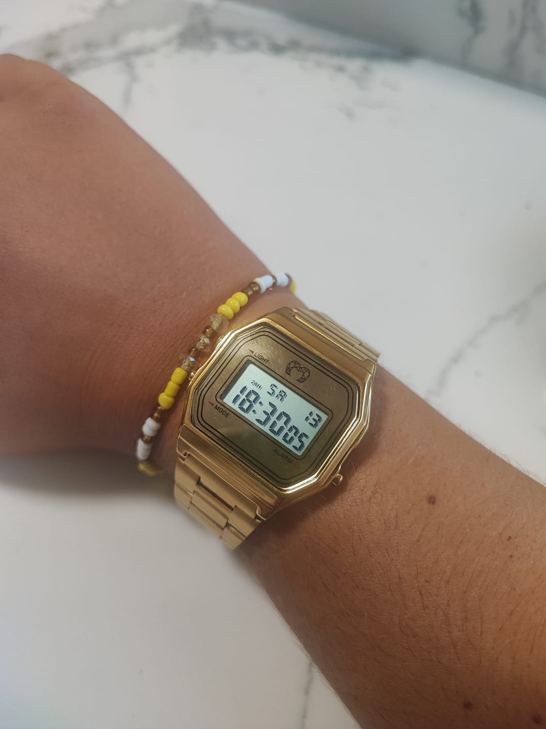 Customer photo review of Reloj Digital Vintage