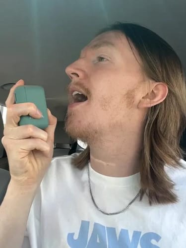 Customer photo review of HolyH₂O™ Cool+ Spray