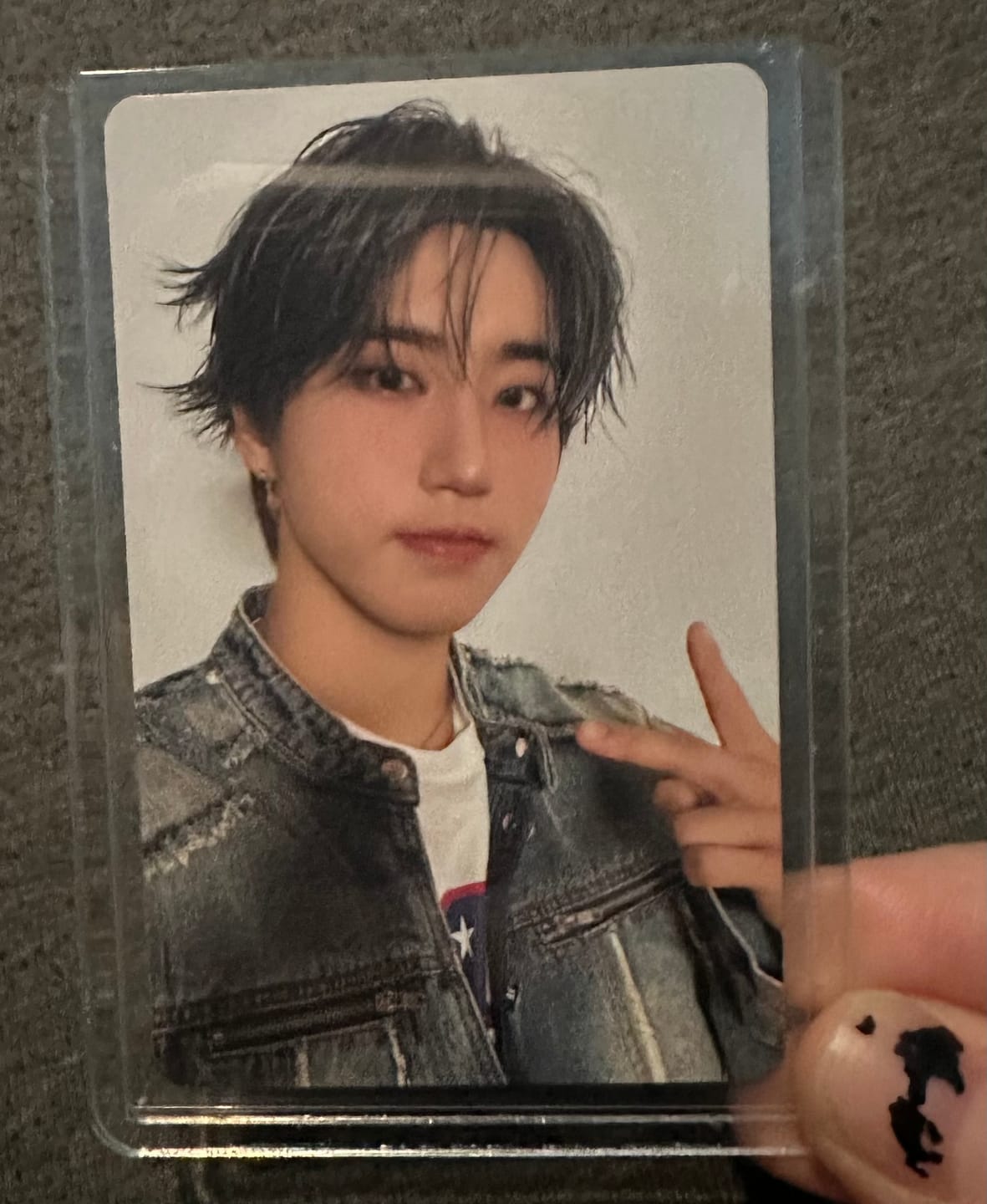 Customer photo review of PVC-FREE PREMIUM CLEAR PHOTOCARD TOPLOADER
