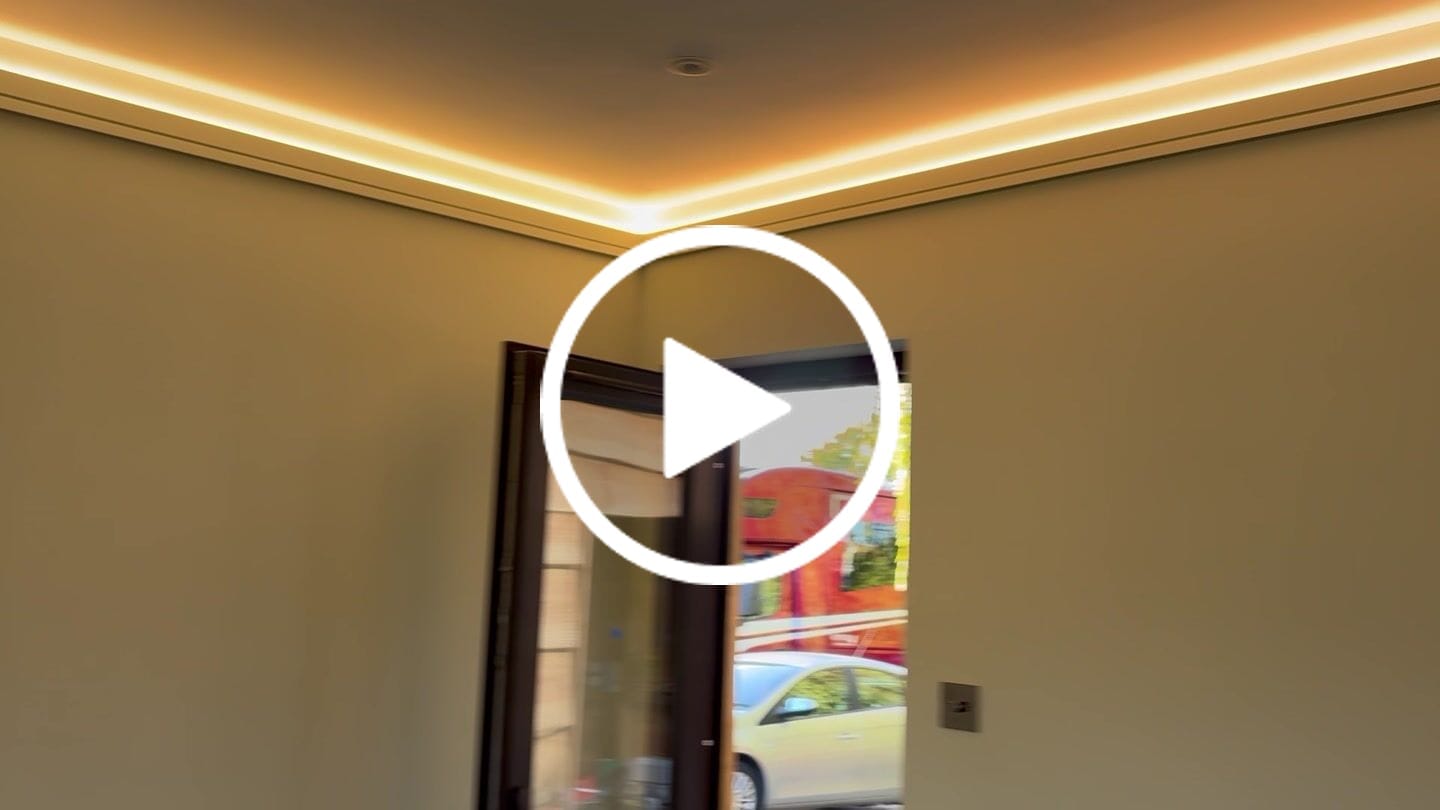 Customer video review of Bespoke Cut - Up to 20M Super Length Continuous Run LED COB Strip IP44 8W 3000K Warm White
