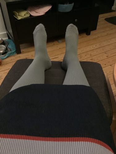 Customer photo review of Støttestrømper