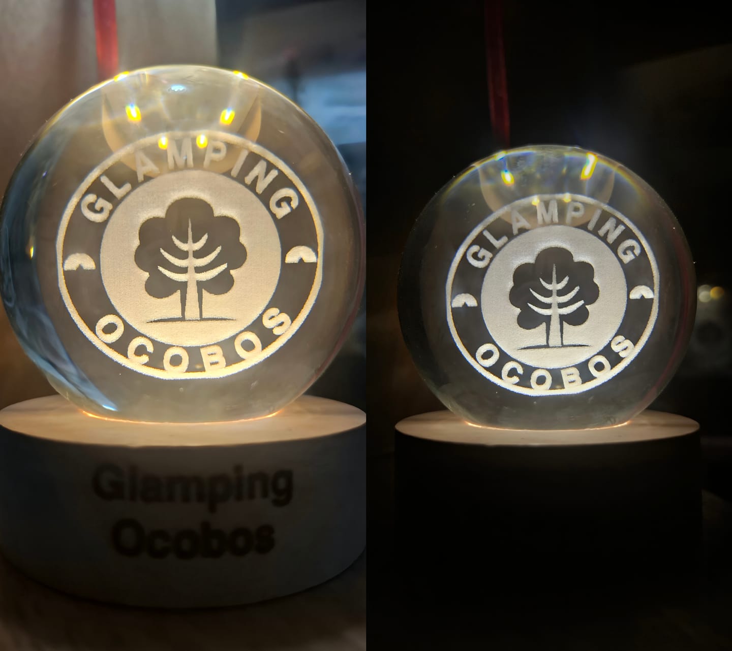 Customer photo review of Esfera de Cristal