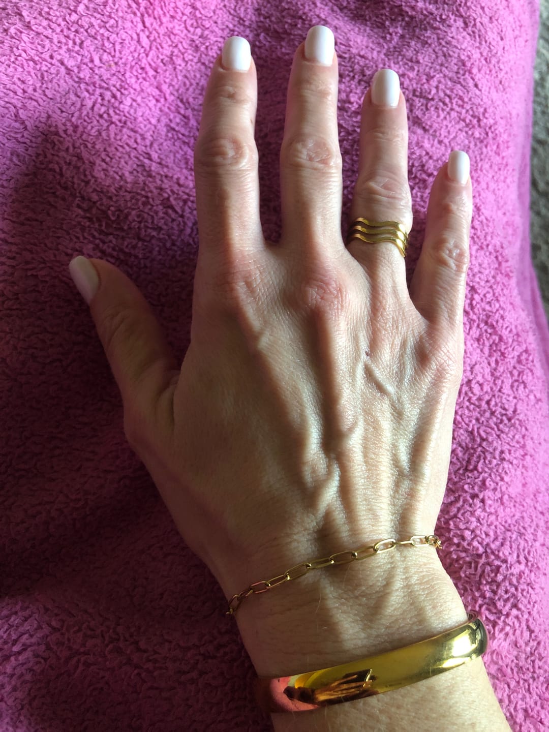 Customer photo review of Maui Paperclip Bracelet (Bundle)