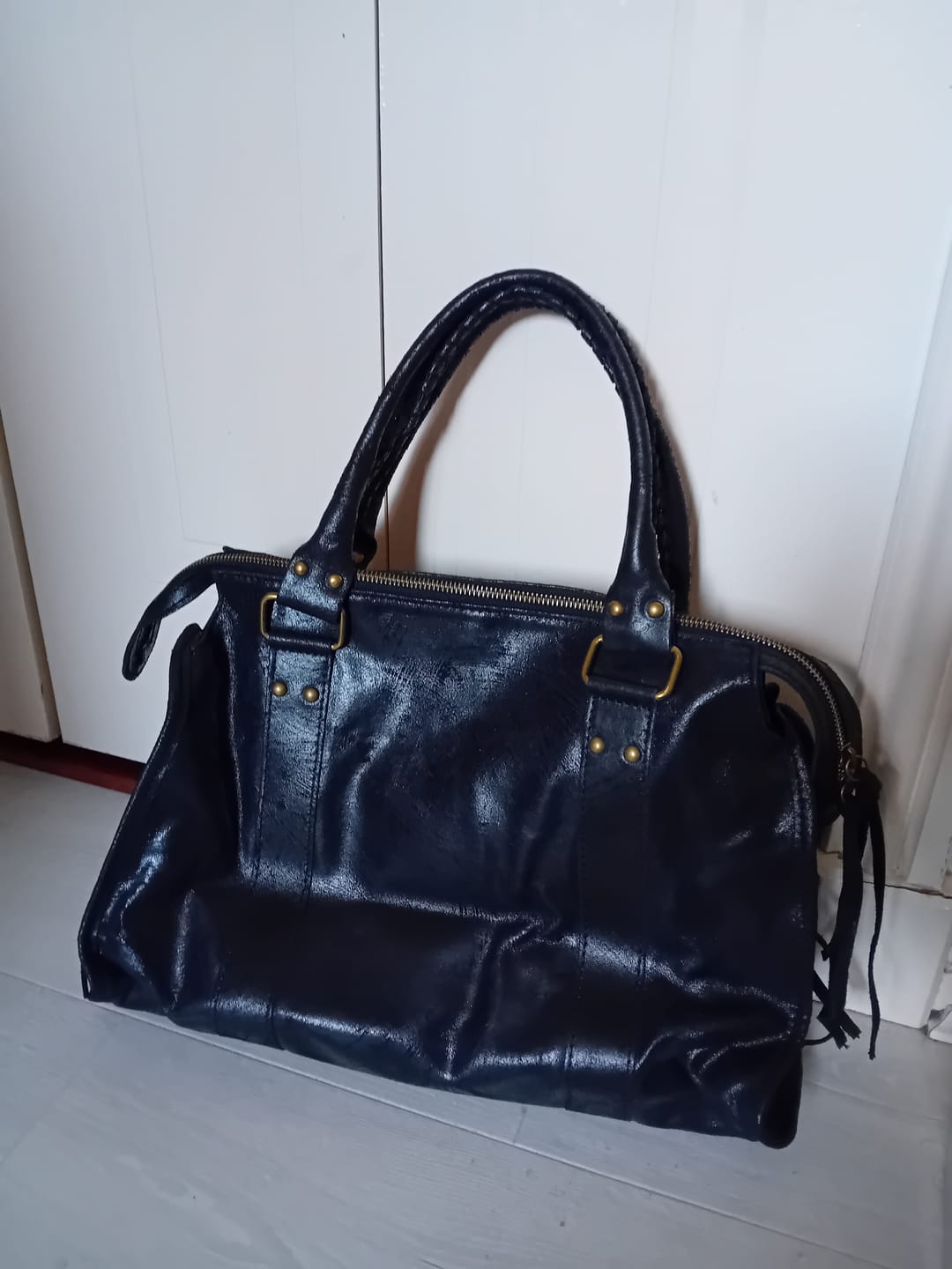 Customer photo review of It girl bag black