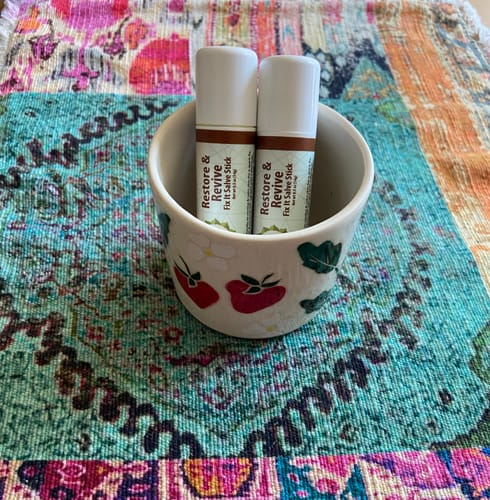 Customer photo review of Restore & Revive Calming Salve