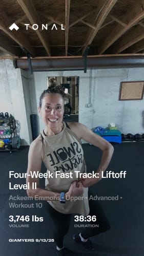 Customer photo review of Swole Sister Rocker Tank