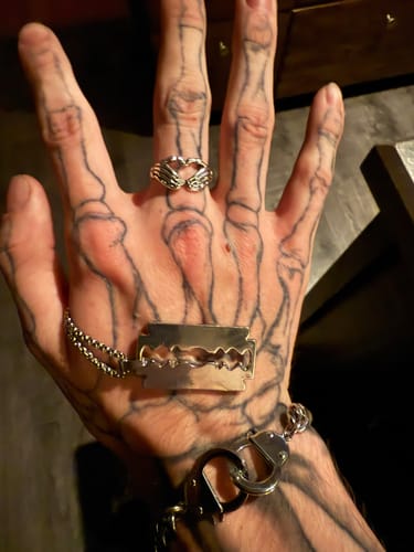 Customer photo review of Deaths Grip Ring