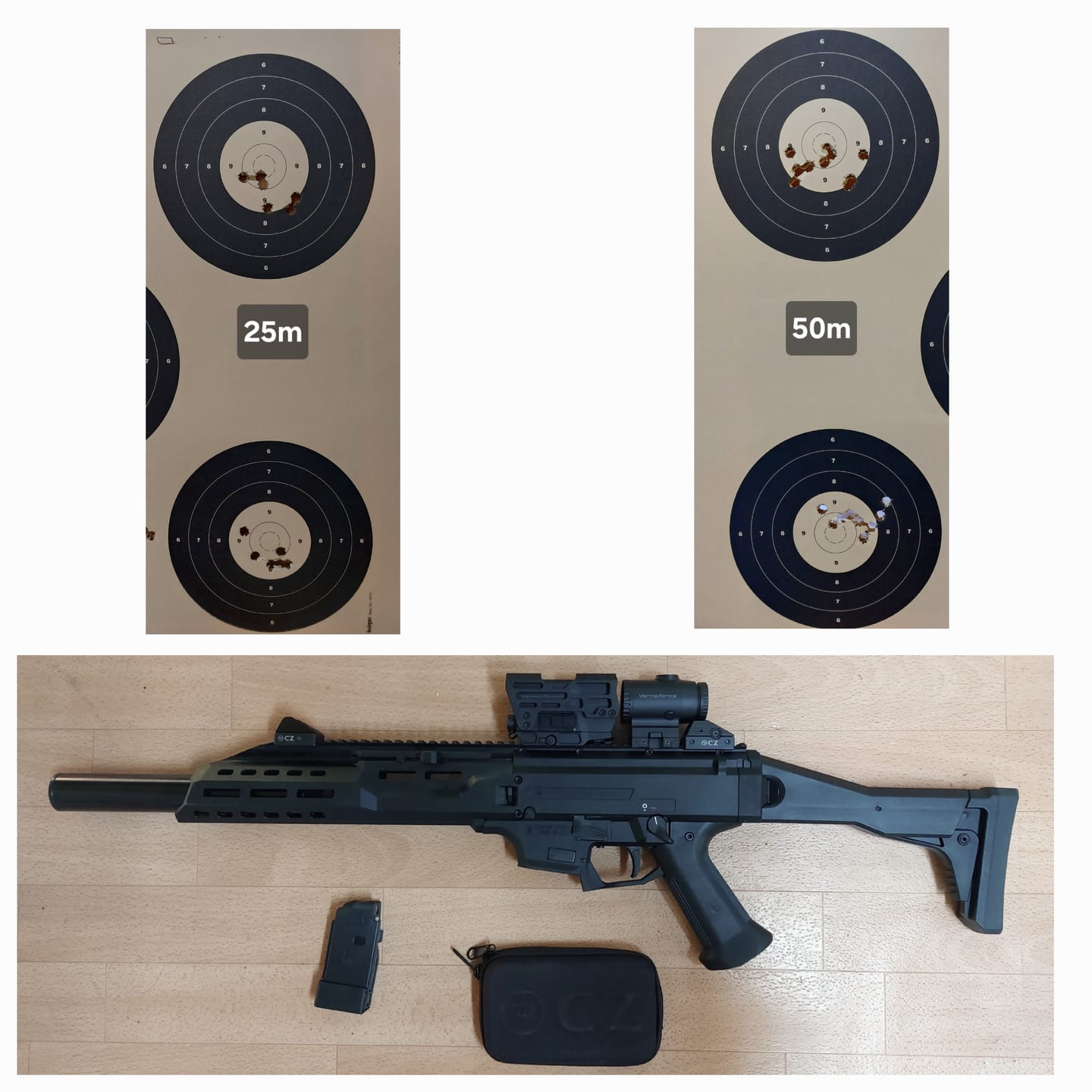 Customer photo review of Vector Optics SCRD-M67 Frenzy Plus 1x31x26 Multi Reticle