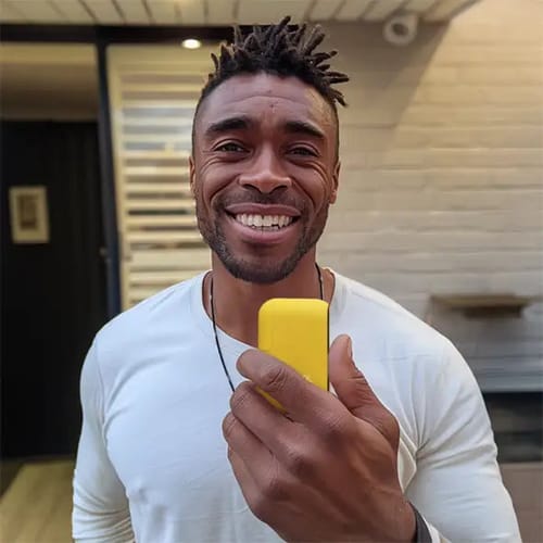 Customer photo review of HolyH₂O™ Cool+ Spray