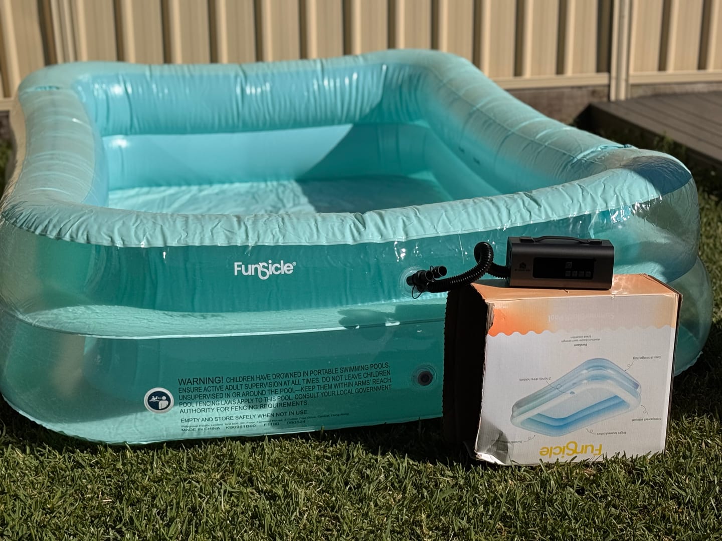 Customer photo review of Boost N' Inflate