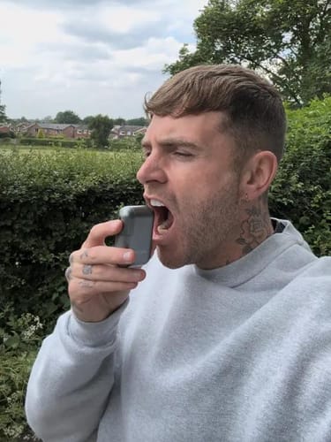 Customer photo review of HolyH₂O™ Cool+ Spray