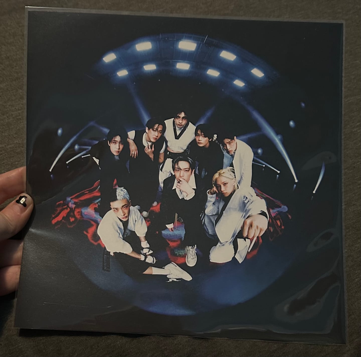 Customer photo review of LIMITED EDITION: PREMIUM POSTCARD SLEEVES - KARMA VERSION (244x244MM)