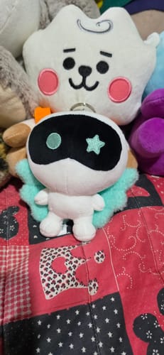 Customer photo review of [2ND PRE-ORDER] BTS JIN - RUNSEOKJIN OFFICIAL MD WOOTTEO KEYRING