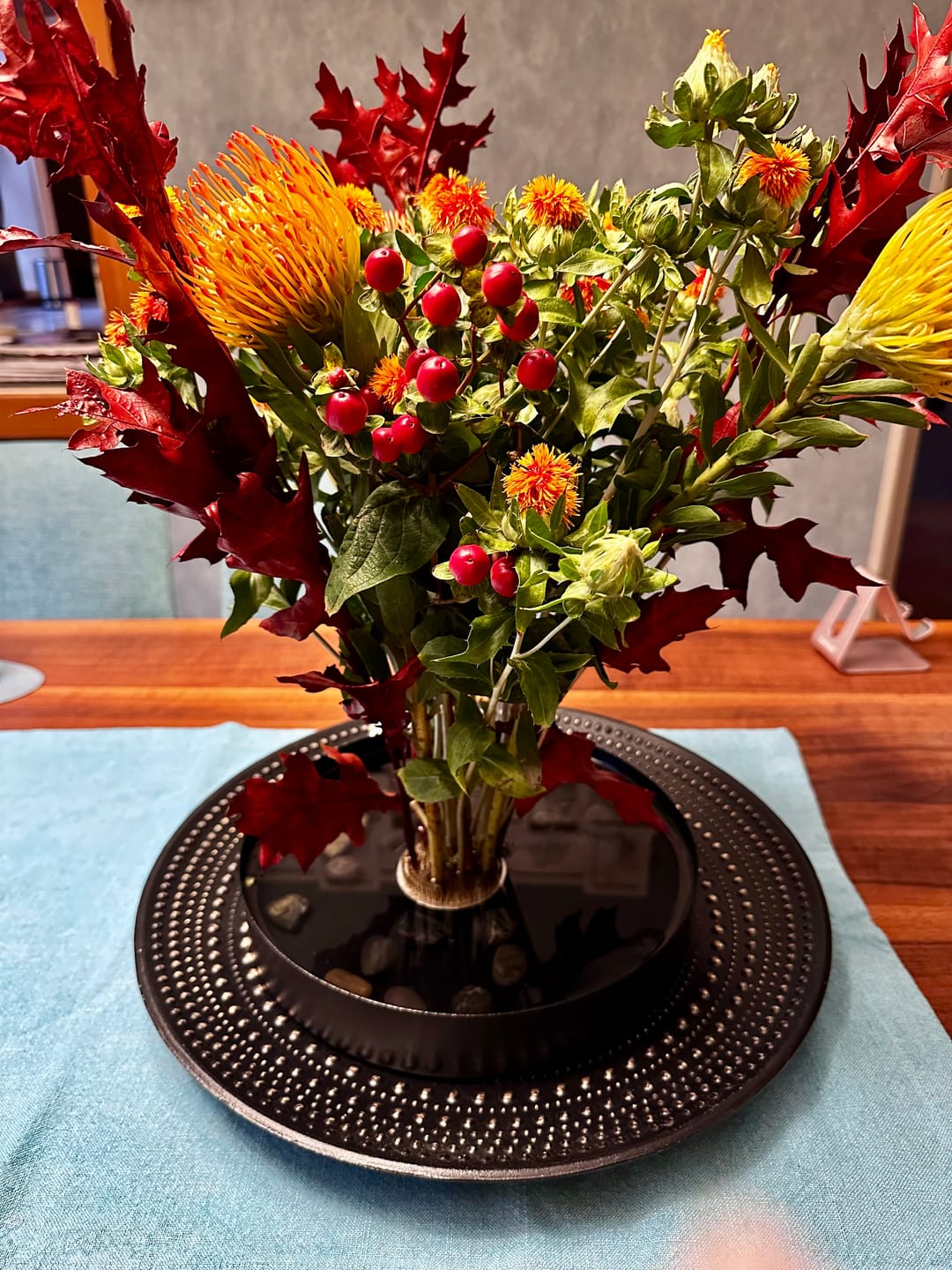Customer photo review of Kenzan 70 mm Flower Frog