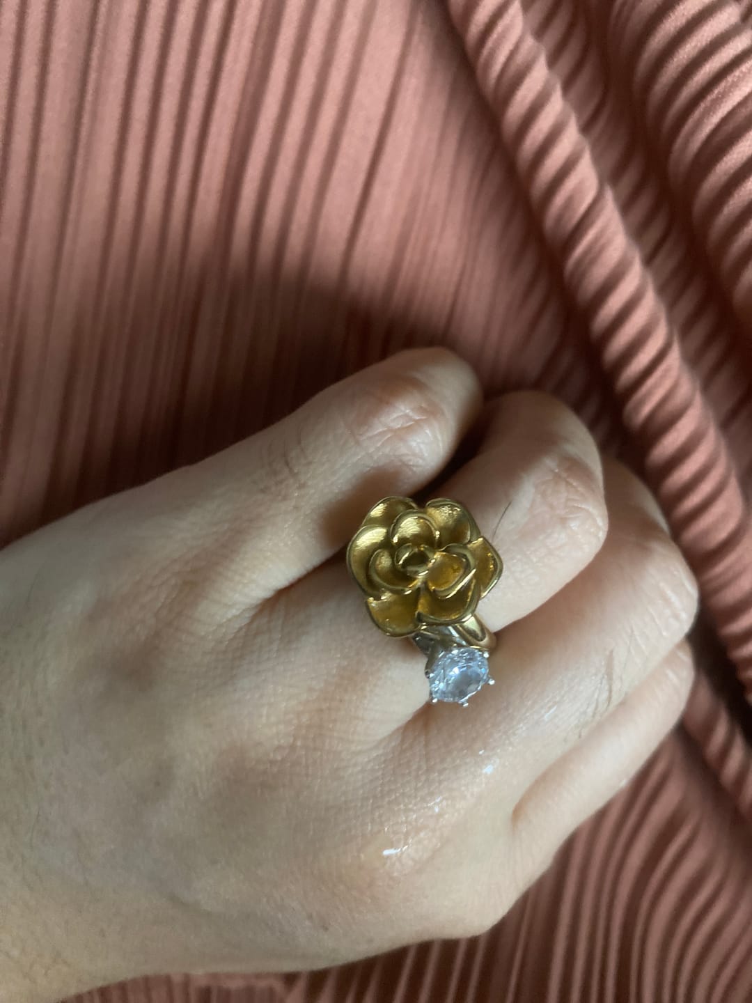 Customer photo review of Pua Kala Floral Ring (Bundle)