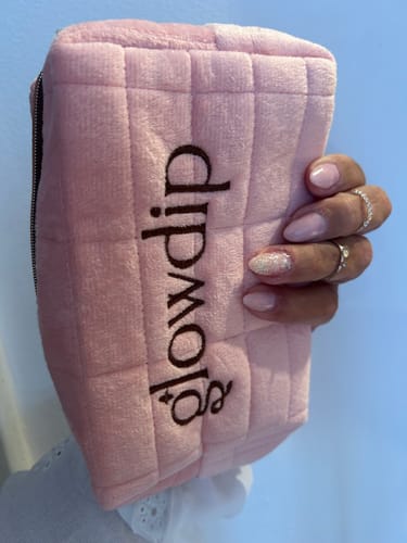 Customer photo review of Khaki Dipping Powder