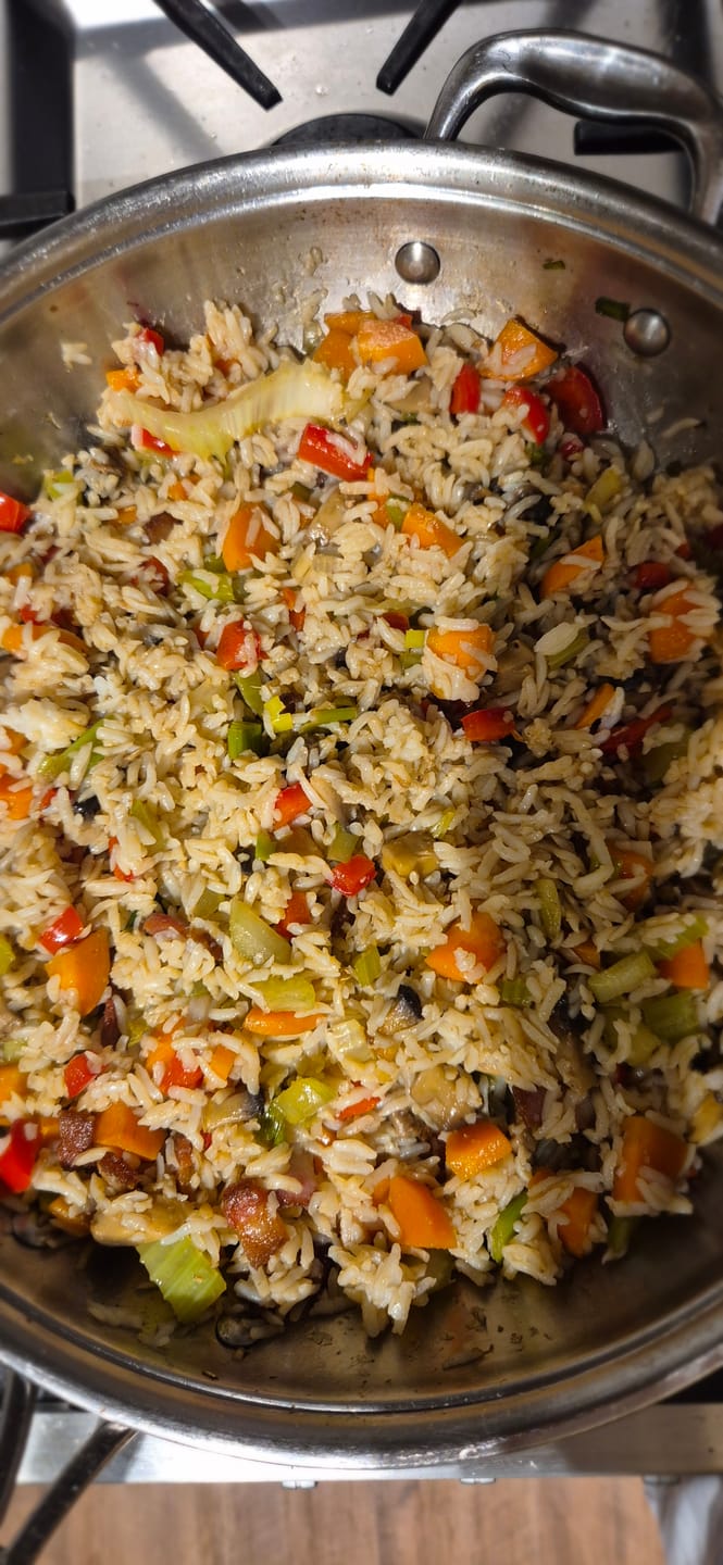Customer photo review of Qetoe Low Carb Rice BULK VALUE 10 X TWIN PACKS