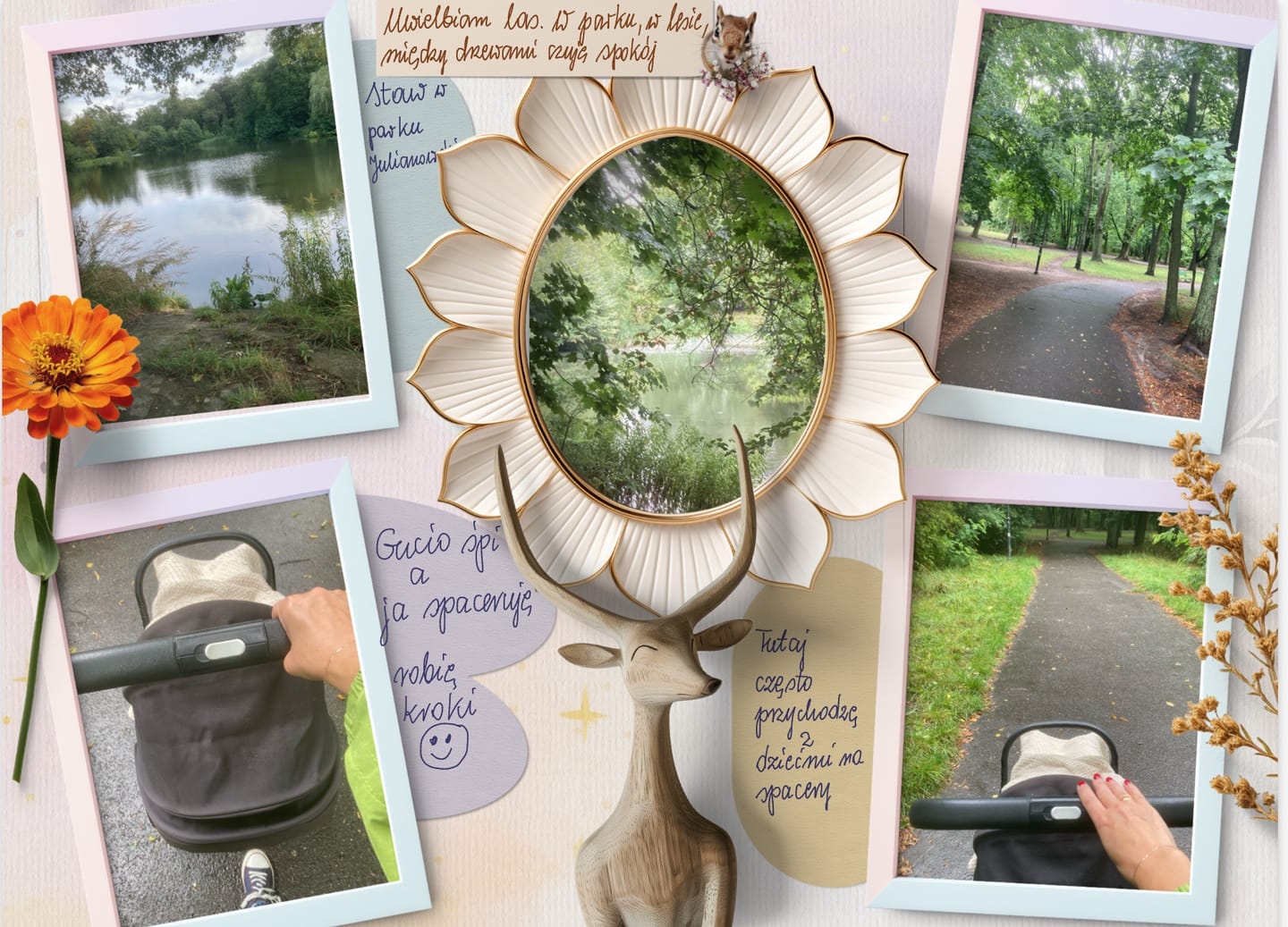 Customer photo review of Light Academia Realistic Digital Stickers