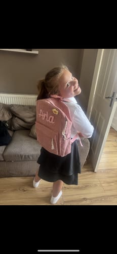 Andrew K. review of K&C - Personalized Knitted Backpack image 1 out of 1