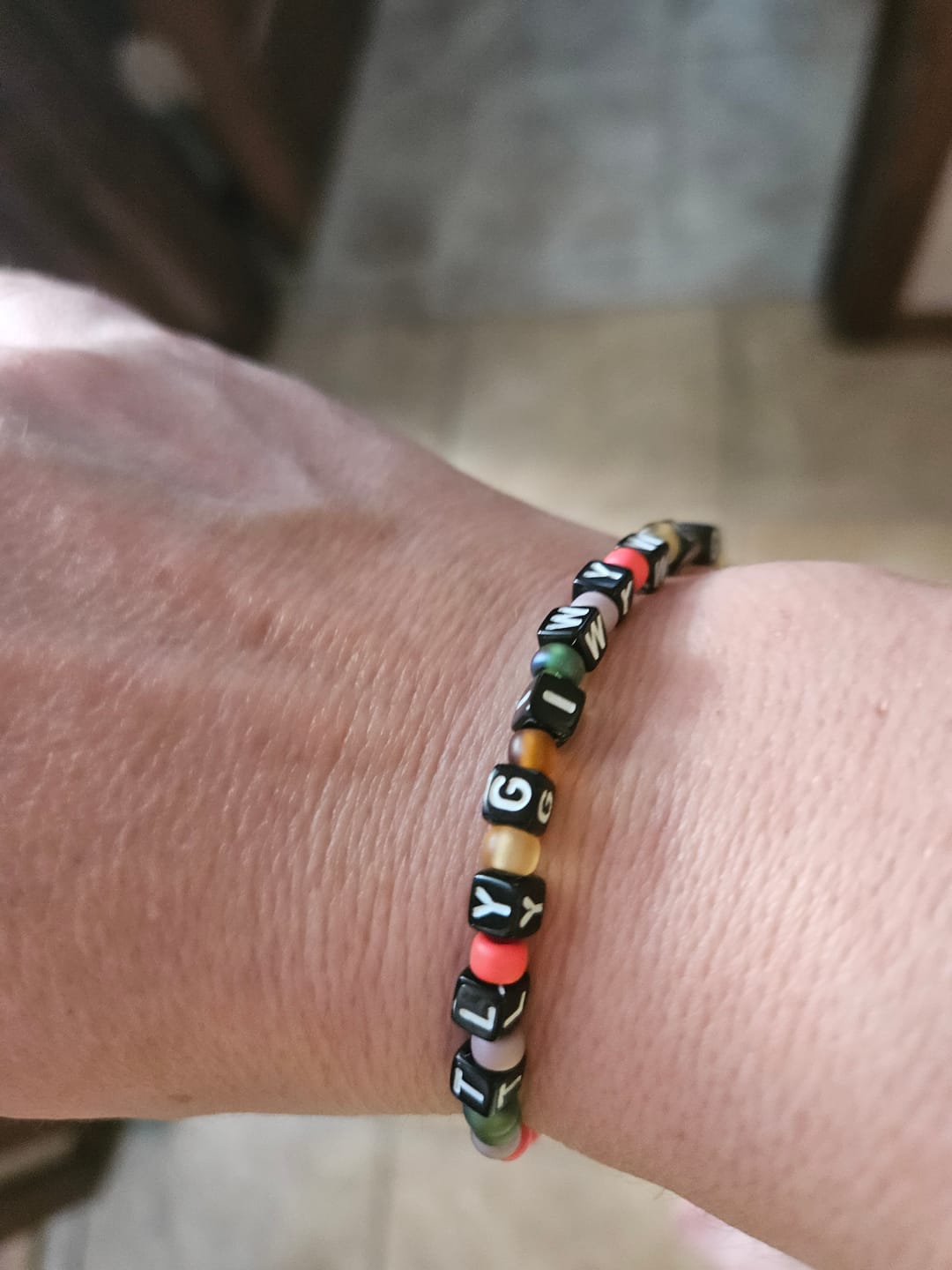 Customer photo review of The Lord your God is with you wherever you go. VERSELET®