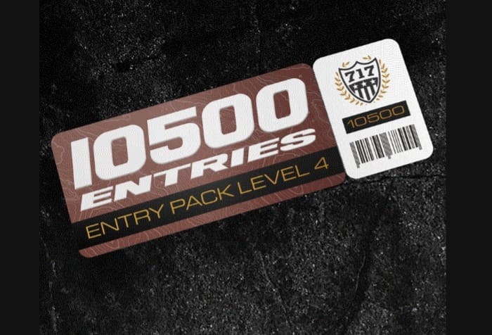 Customer photo review of ENTRY PACK LEVEL 4 - 10,500 ENTRIES