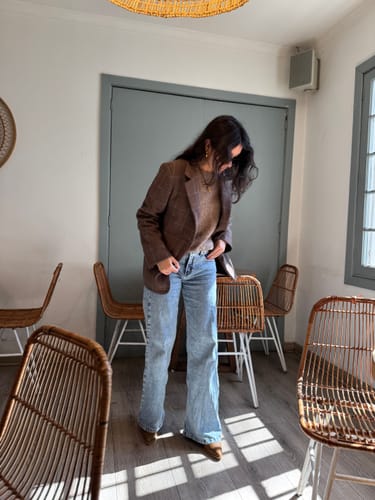 Customer photo review of Pantalón Tiro Bajo