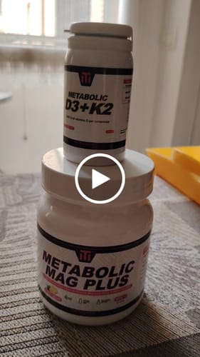 Customer video review of Metabolic Mag PLUS 300gr polvere - Nuovo!