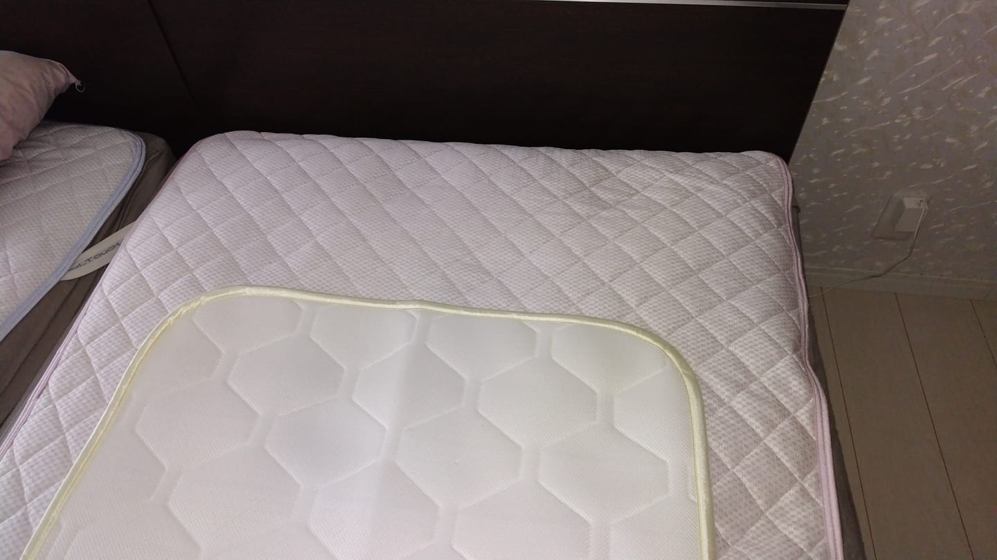 Customer photo review of SLEEP HEXAGON　上位版ホルミシスポータブルパッド