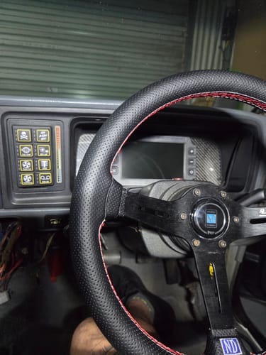 Customer photo review of Nardi R3 Style Steering Wheel - 350mm