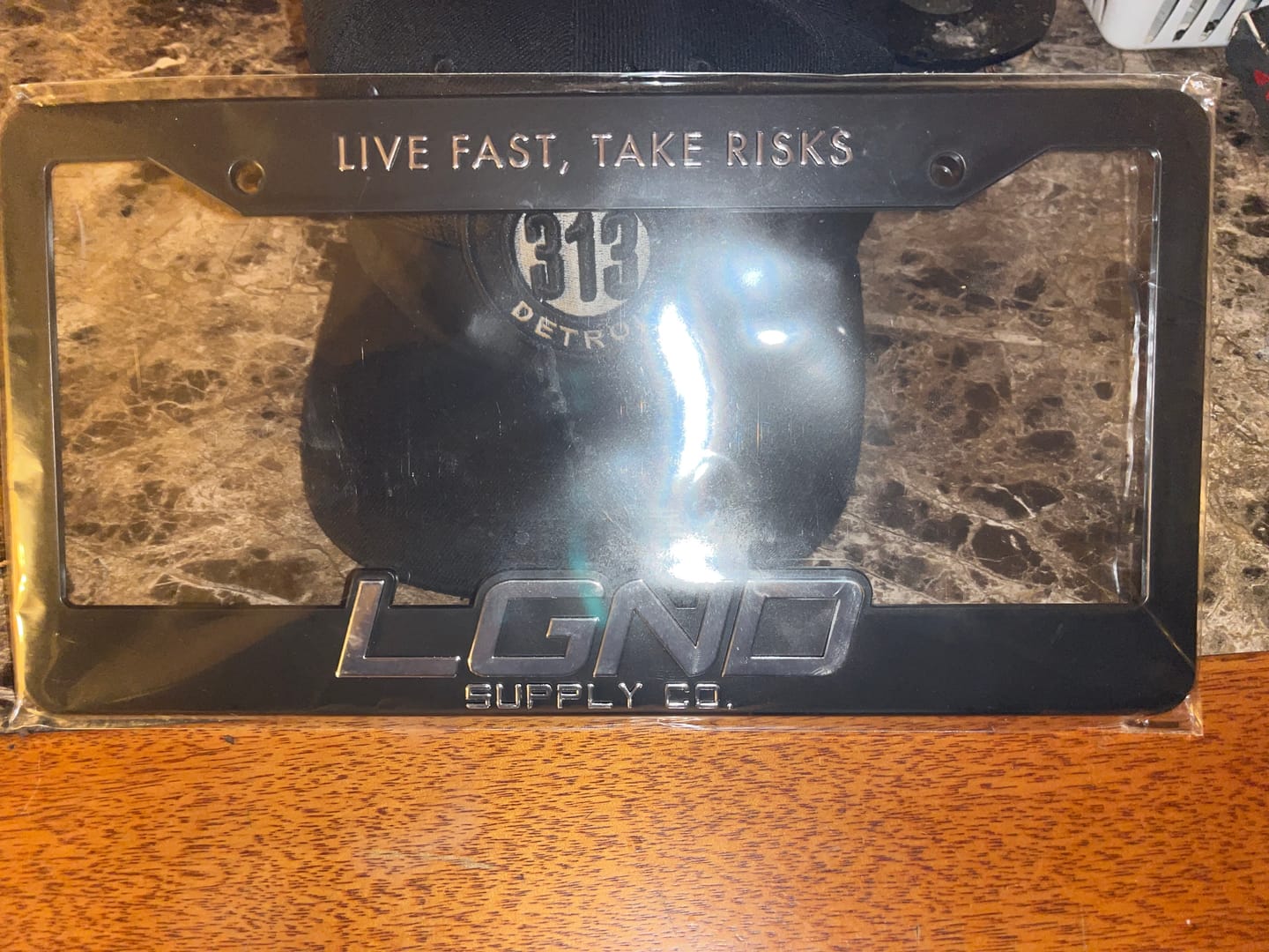 Customer photo review of License Plate Cover