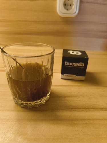 Customer photo review of 100% bioaktives Premium-Shilajit – Trueshila