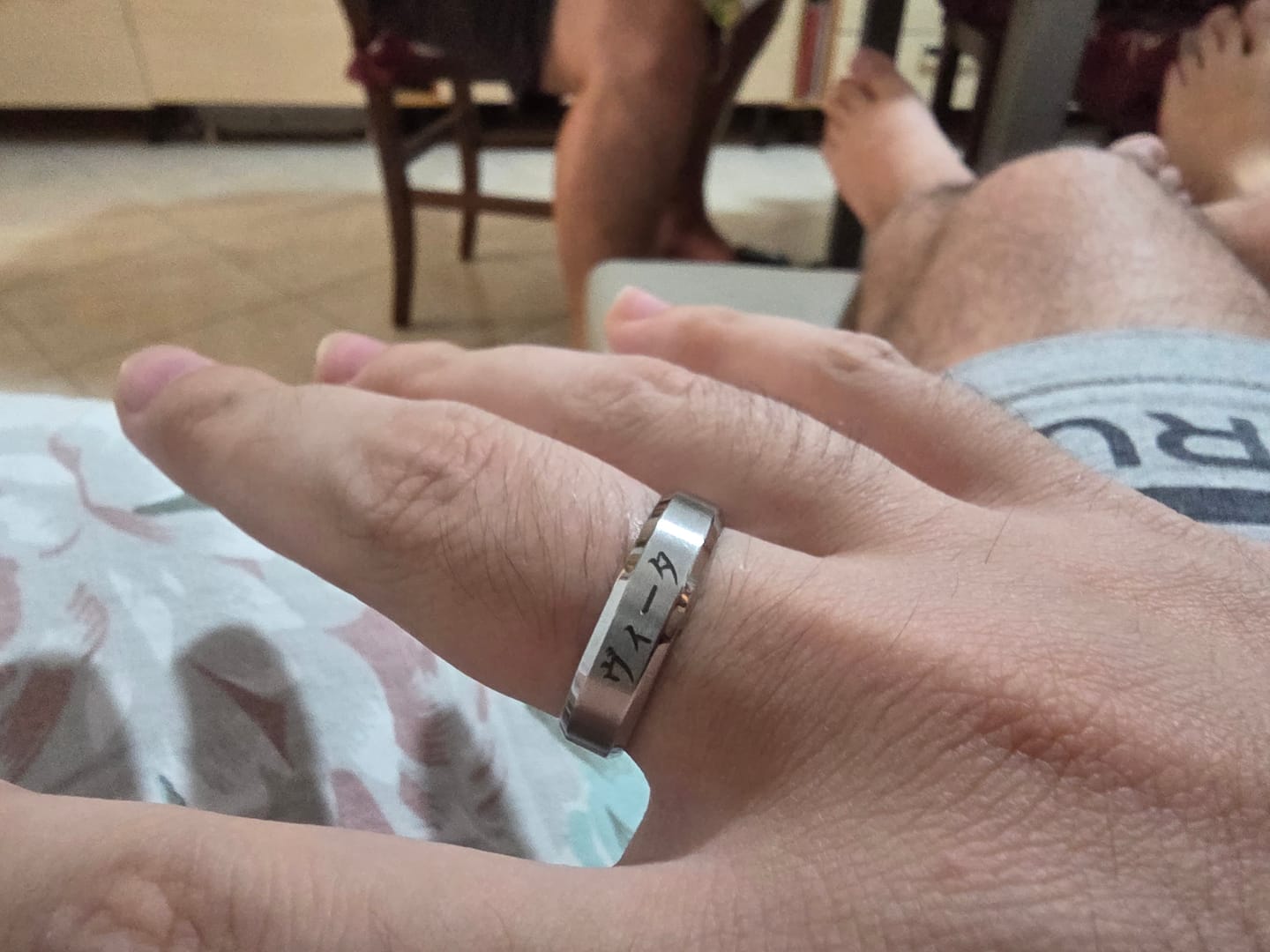 Customer photo review of Anello giapponese personalizzato