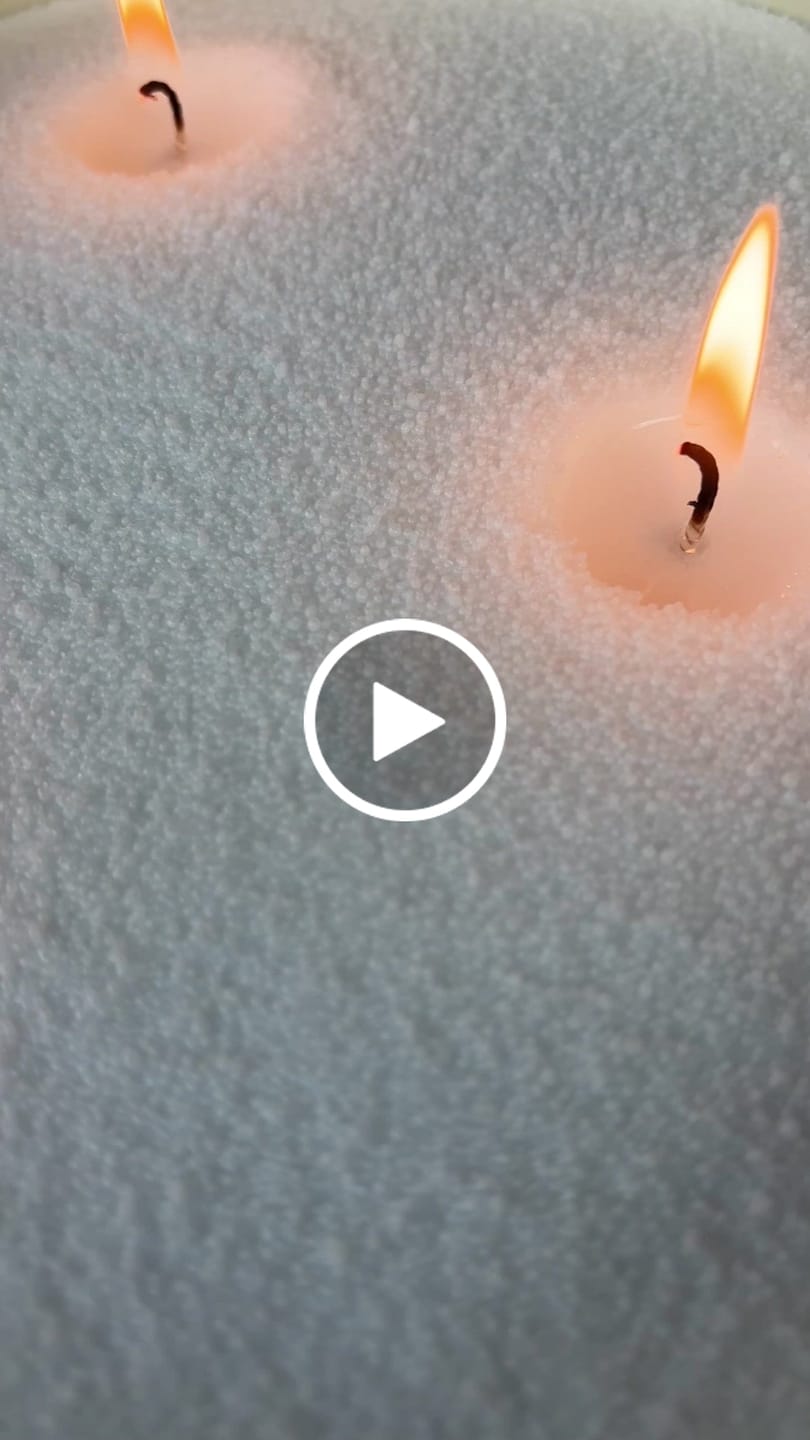 Customer video review of Candle Sand +30 wicks by Candlera®