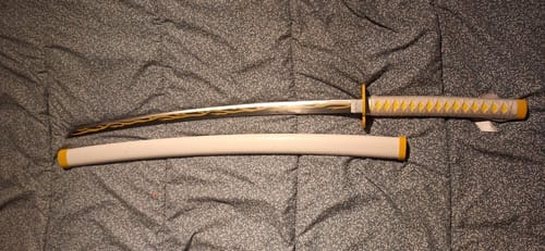 Customer photo review of Katana Demon Slayer - Zenitsu