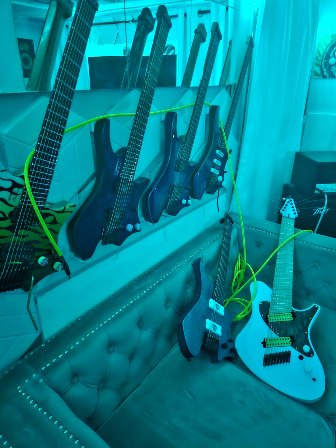 Customer photo review of The Elite Instrument Cable - Canary Yellow