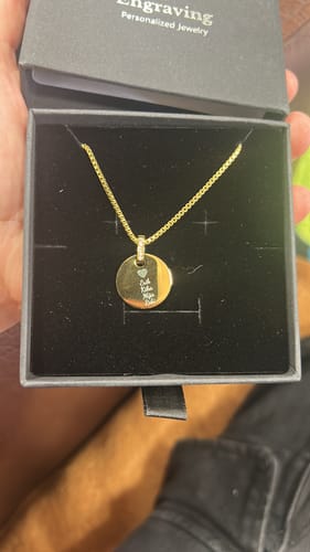 Customer photo review of Necklace: Stellar Names