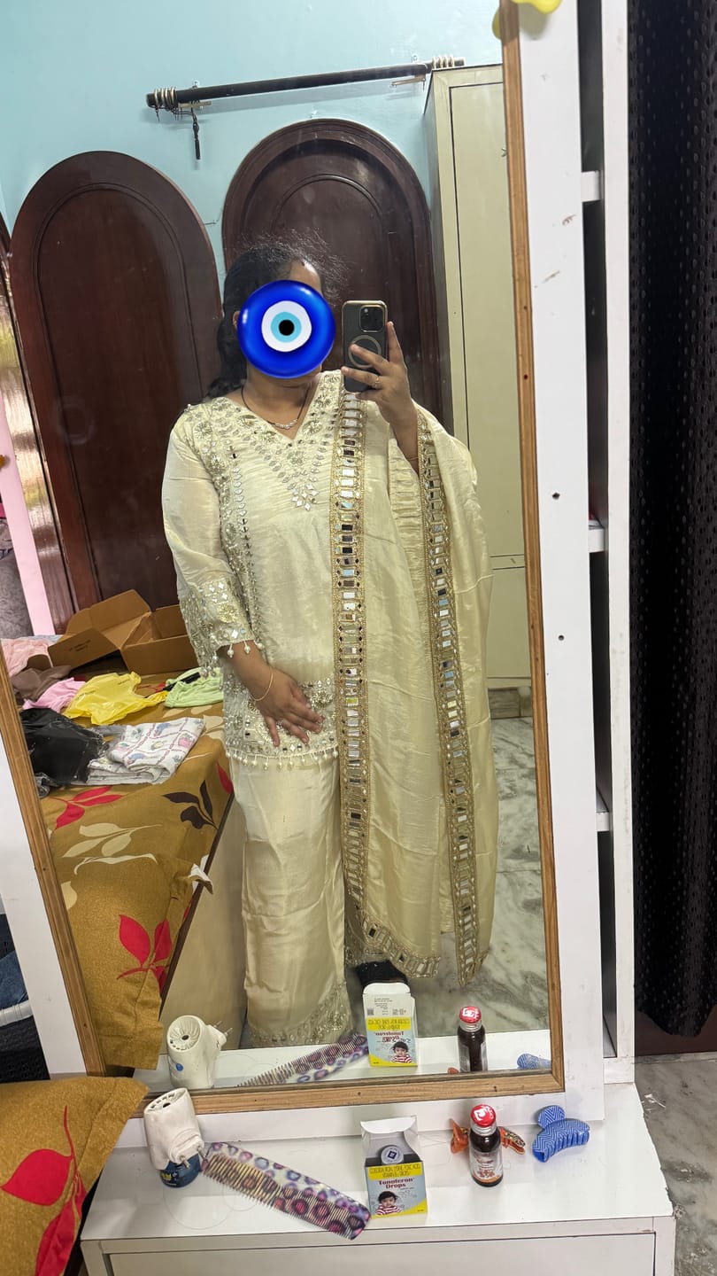Customer photo review of “Mohinoor” - Three Piece set