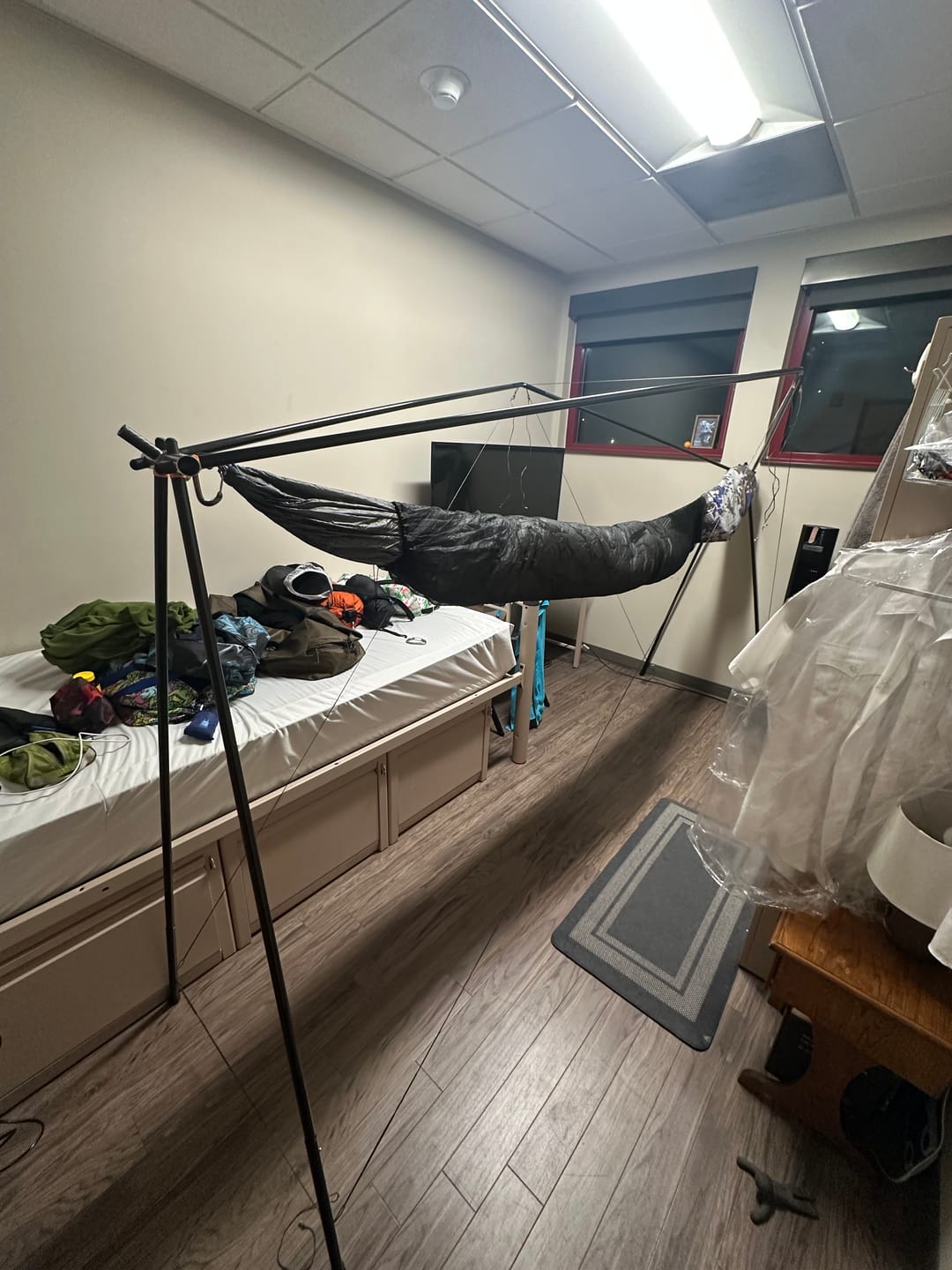 Customer photo review of Cricket 2.0 Hammock Stand (Ultralight)