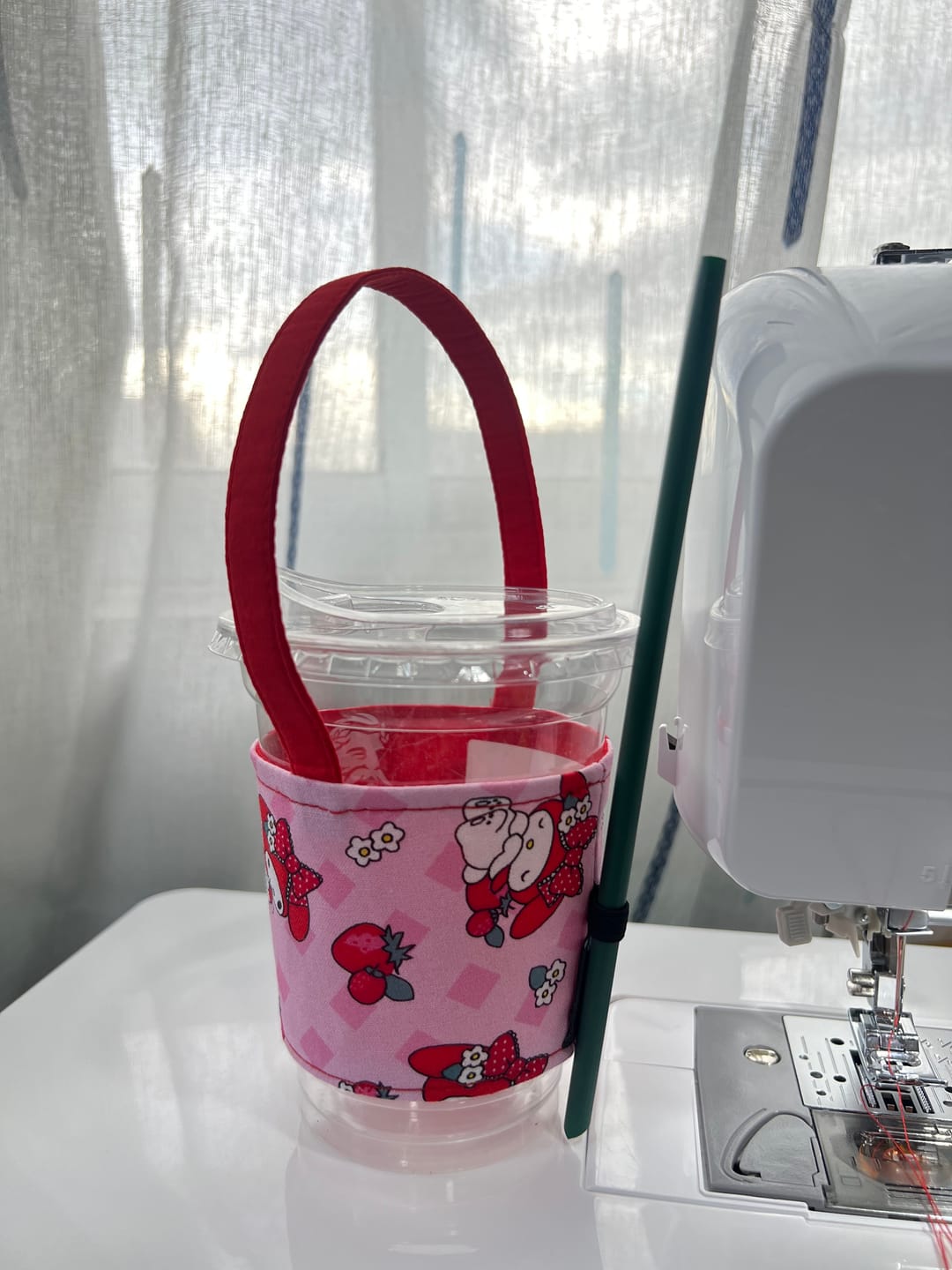 Customer photo review of Goldilocks Cup Holder Pattern