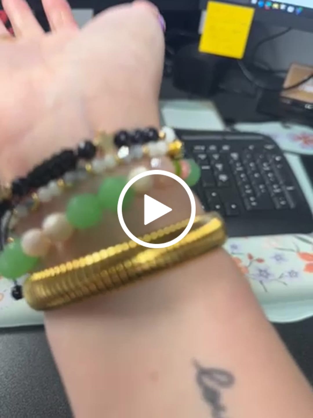 Customer video review of Ibiza Chunky Bangle (Bundle)
