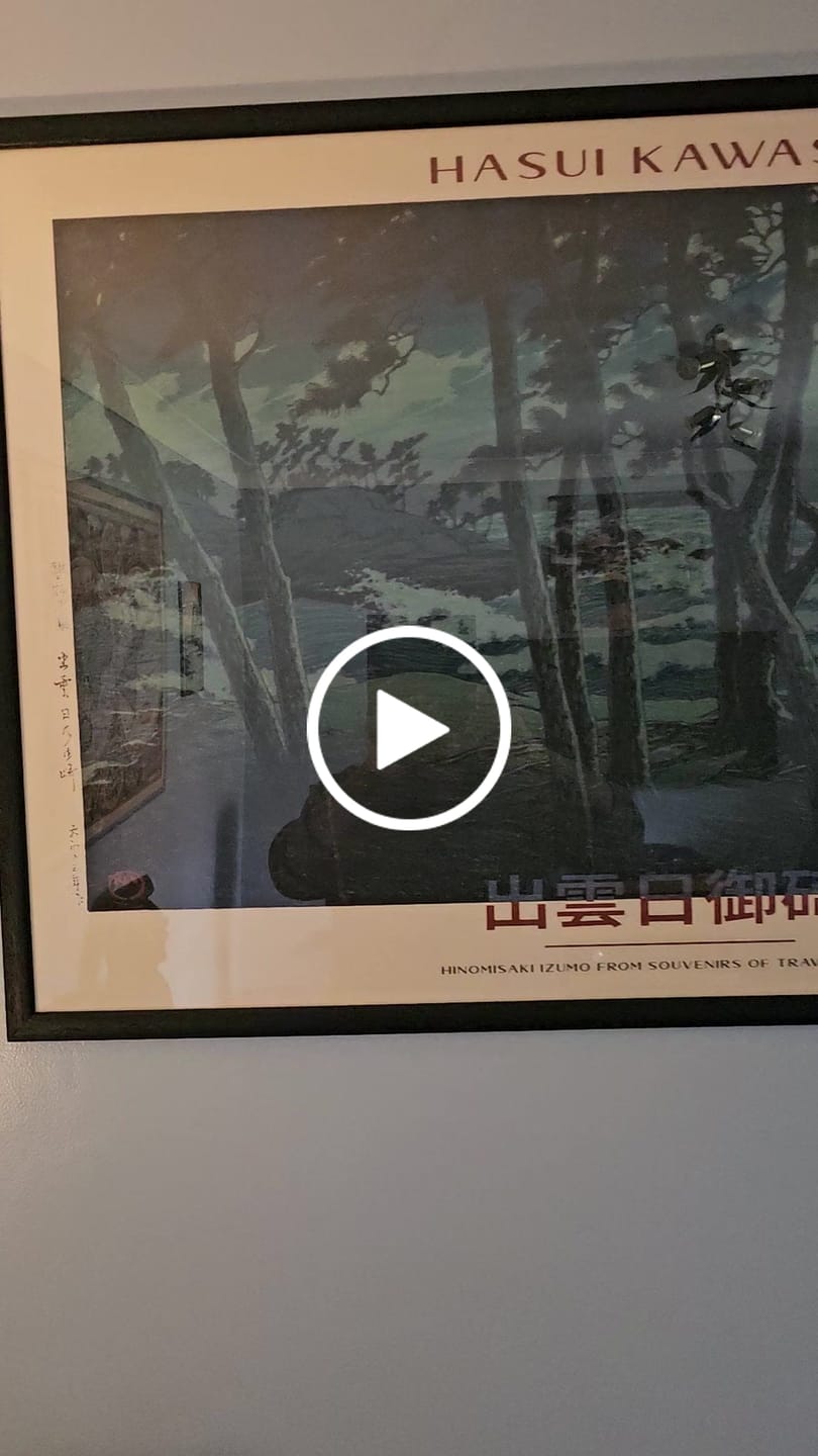Customer video review of Hinomisaki Izumo from Souvenirs of Travels by Hasui Kawase 1925