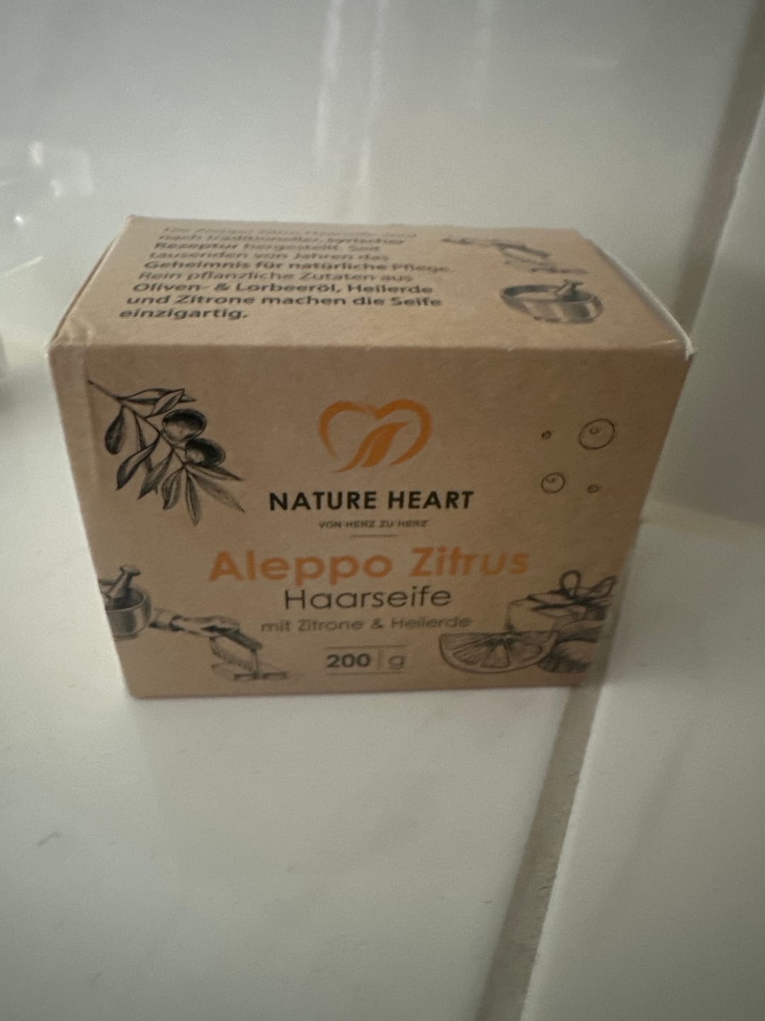 Customer photo review of Aleppo Seife - Zitrus Haarseife