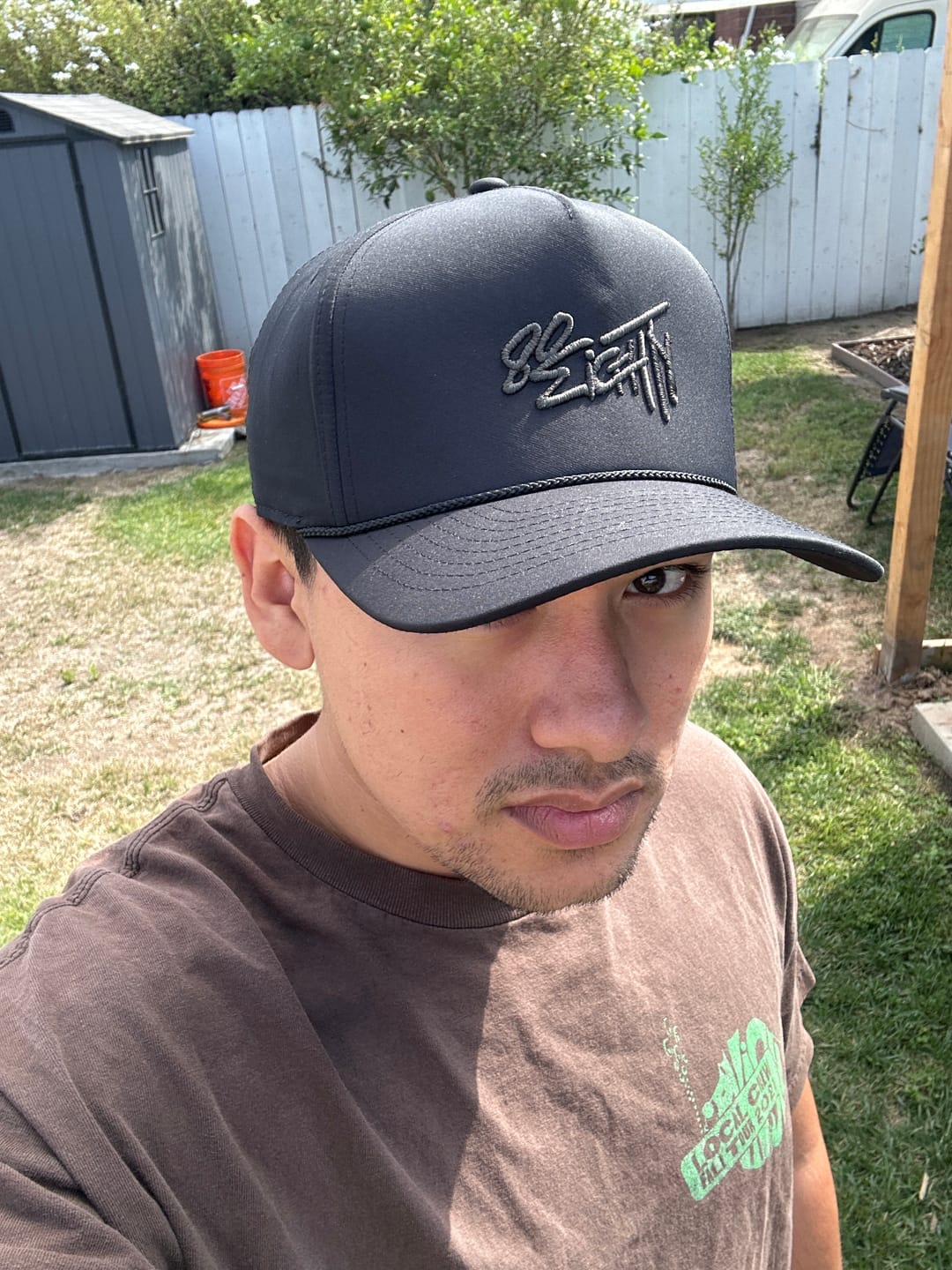 Customer photo review of 80Eighty® Triple Black Hat