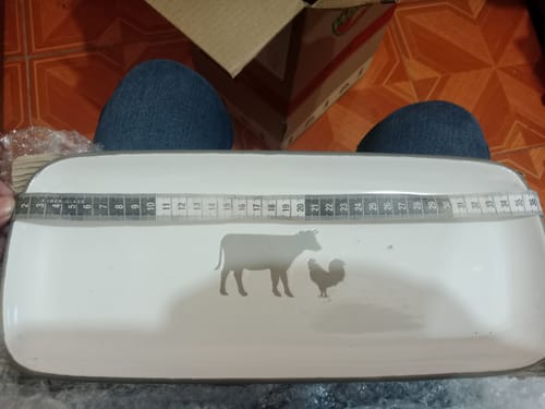 Customer photo review of Tazón Grande de Cerámica