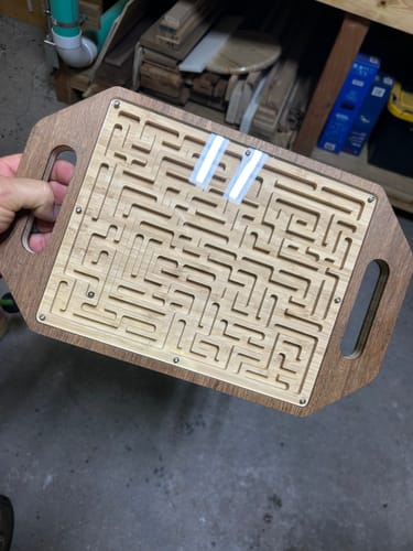 Customer photo review of 🔥Interactive Maze Game Builder Kit - BamX™🔥