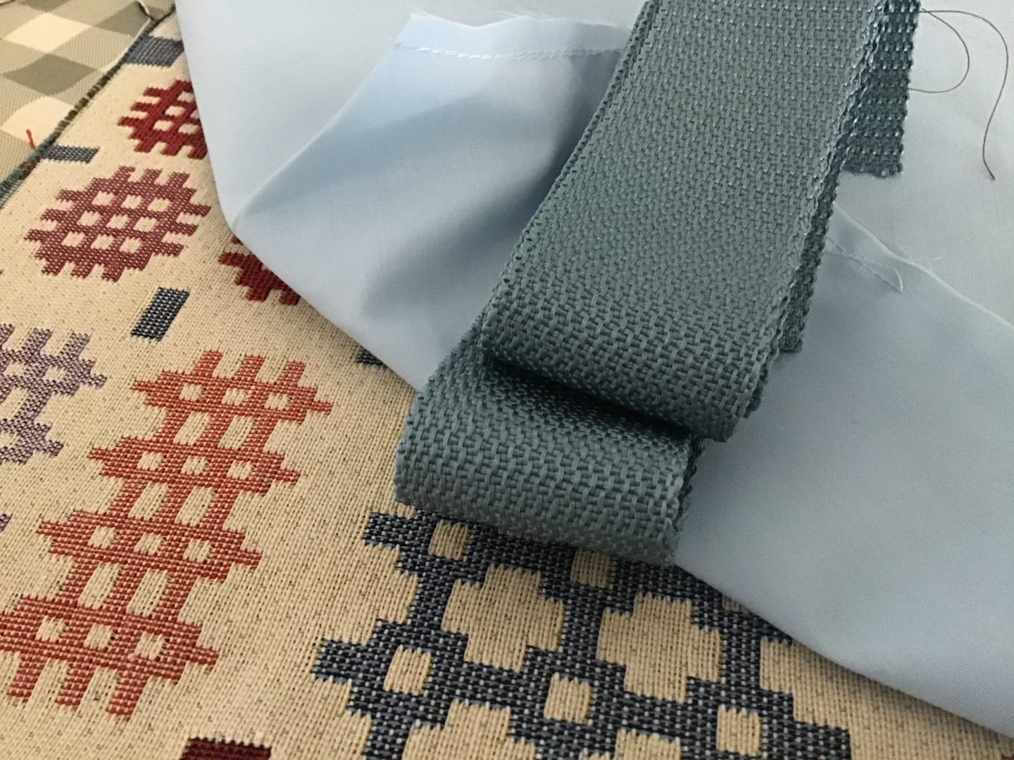 Customer photo review of Plain Webbing/Bag Strap
