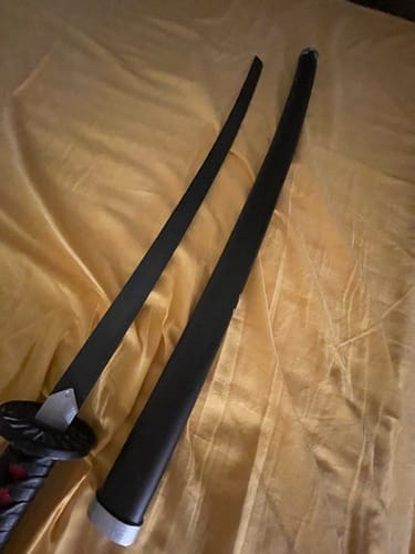 Customer photo review of Katana Demon Slayer - Tanjirō