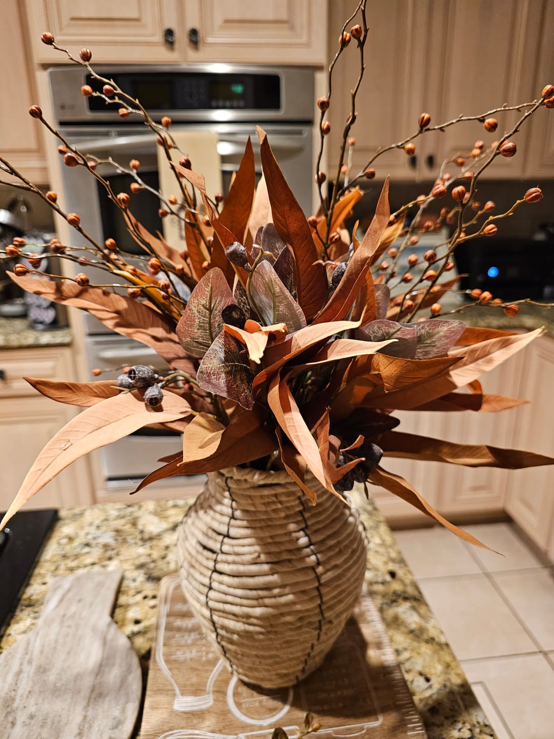 Customer photo review of Rustic Fall Berry Stem | 24"