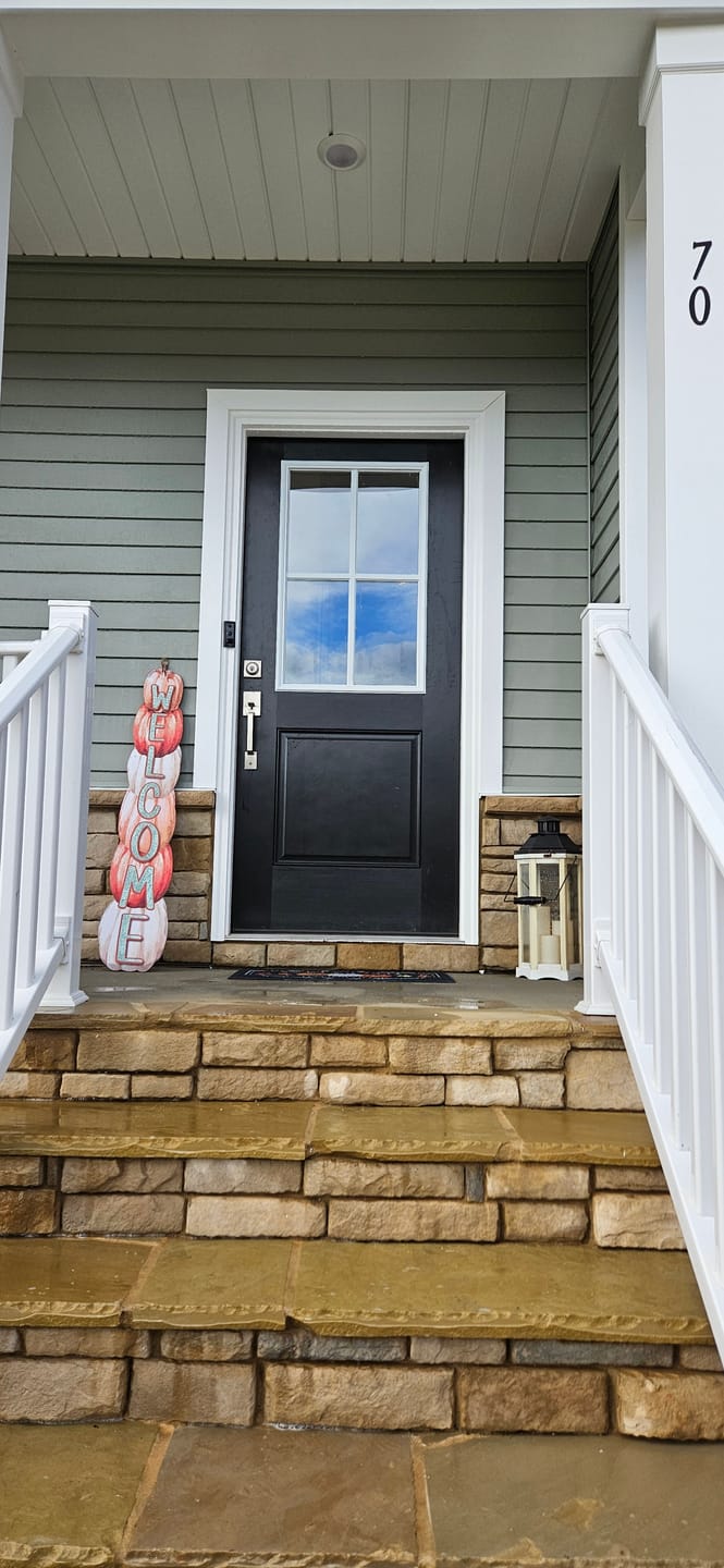 Customer photo review of Clear 4 Lite Glass and Frame Kit (Half Lite)